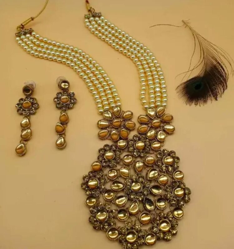 Polki kundan Jewellery Set